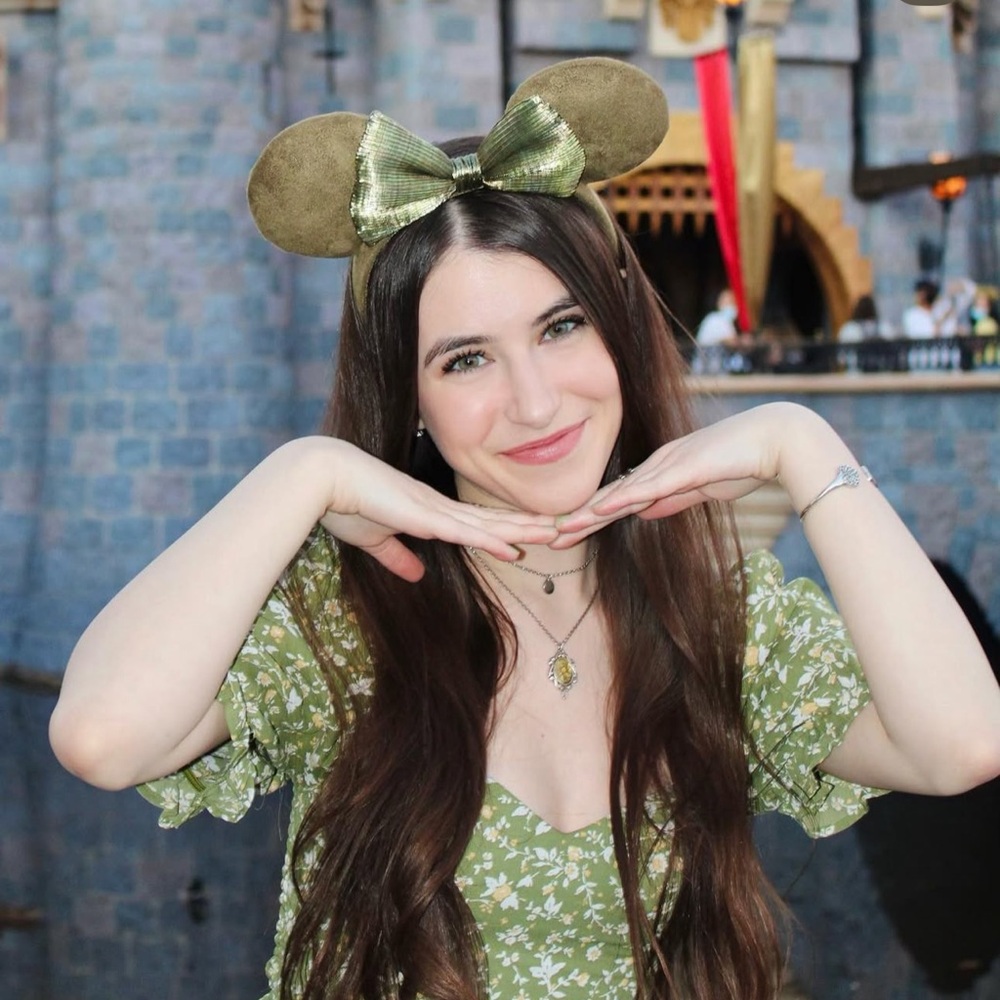 Olive green Mickey ears!